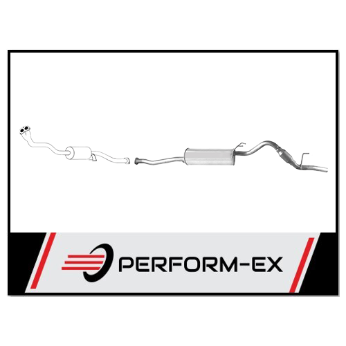 STANDARD ENGINE BACK EXHAUST SYSTEM FITS TOYOTA HILUX RZN169R 2.7L 8/1997-7/2002