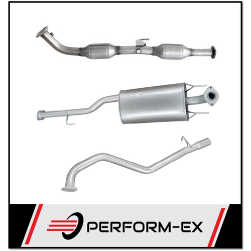 STANDARD ENGINE BACK EXHAUST SYSTEM FITS TOYOTA HILUX TGN16R 2.7L 2/2005-6/2015