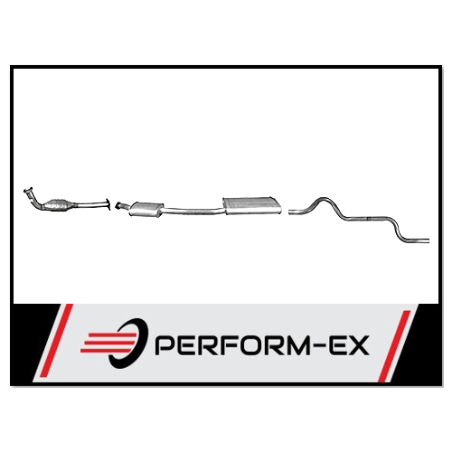 STANDARD ENGINE BACK EXHAUST SYSTEM FITS FORD FALCON XH UTE 6CYL 4/96-5/99