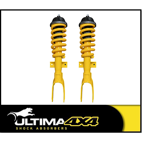 ULTIMA 4X4 COMPLETE FRONT STRUTS (2" RAISED) FITS VOLKSWAGEN AMAROK 2H 4CYL 4WD