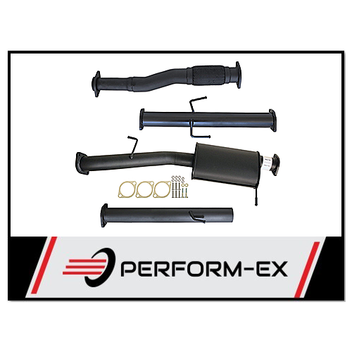 PERFORM-EX 3" DPF BACK WITH MUFFLER EXHAUST SYSTEM FITS MITSUBISHI TRITON MQ MR 2.4L 4N15 4CYL 3/2015-ON