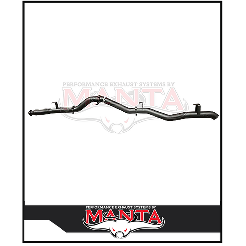 MANTA 4" DPF BACK EXHAUST SYSTEM FITS TOYOTA LANDCRUISER VDJ79R 4.5L V8 2016-ON (MKTY0191)