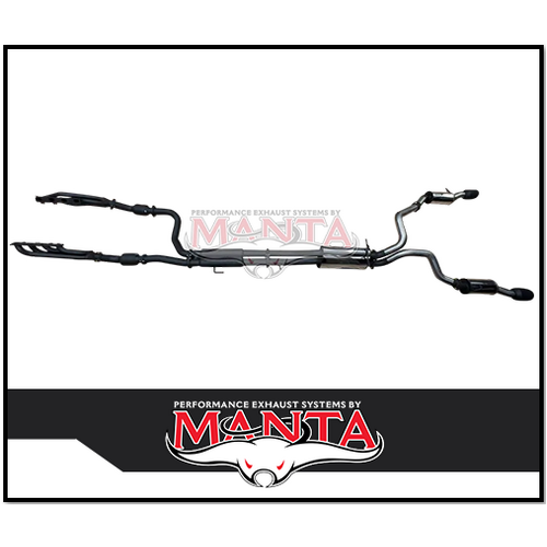 MANTA STAINLESS STEEL COMPLETE EXHAUST SYSTEM FITS RAM 1500 DT TRX 6.2L SUPERCHARGED V8 (SSMKRA0011)