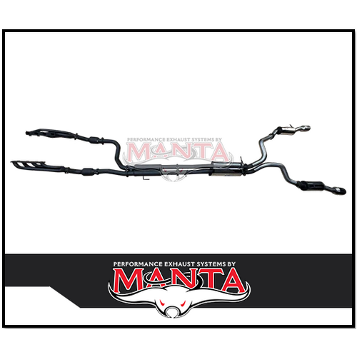 MANTA 3" STAINLESS STEEL COMPLETE EXHAUST SYSTEM FITS RAM 1500 DS 5.7L V8 1/2017-ON (SSMKRA0014)