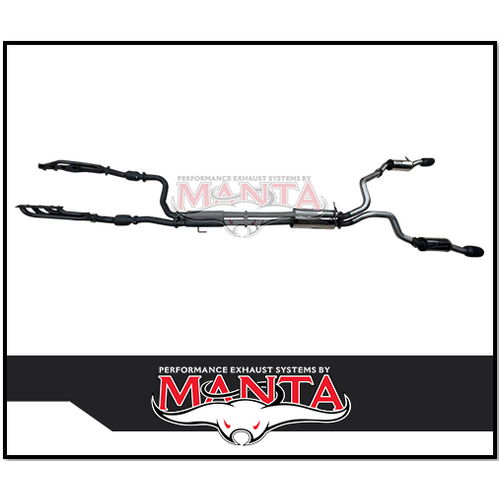 MANTA 3" STAINLESS STEEL COMPLETE EXHAUST SYSTEM FITS RAM 1500 DT 5.7L V8 2020-ON (SSMKRA0018)