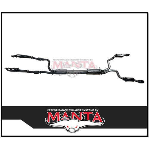 MANTA 3" STAINLESS STEEL COMPLETE EXHAUST SYSTEM FITS RAM 1500 DS 5.7L V8 1/2017-ON (SSMKRA0020)