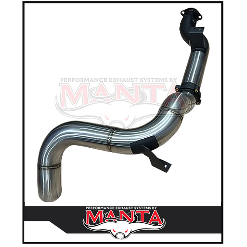 MANTA 4" STAINLESS STEEL DPF BACK SIDE-EXIT EXHAUST SYSTEM FITS TOYOTA LANDCRUISER VDJ79R 4.5L V8 2016-2024 (SSMKTY0382)