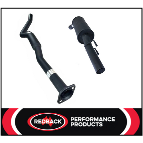 REDBACK 2.5" CATBACK EXHAUST SYSTEM WITH HOTDOG/MUFFLER FITS HOLDEN COMMODORE VT VX VY V6 SEDAN