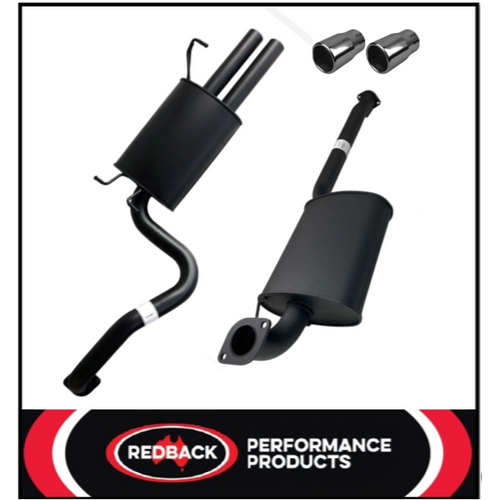 REDBACK 2.5" CAT BACK EXHAUST SYSTEM FITS FORD FALCON FG XR6 SEDAN WITH TIPS