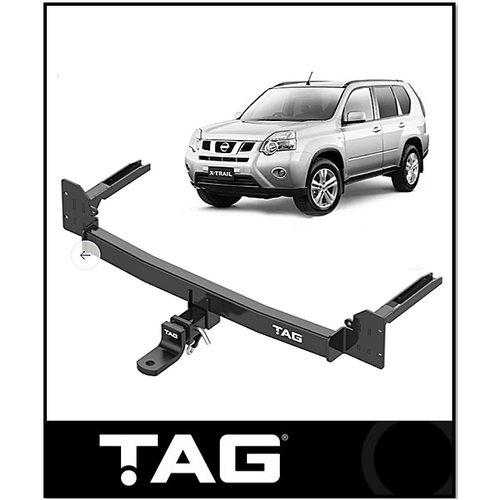 TAG HEAVY DUTY TOWBAR KIT (2000KG) FITS NISSAN X-TRAIL T31 WAGON 10/2007-2/2014 (T4D519-K201)