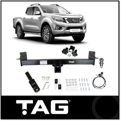 TAG HEAVY DUTY TOWBAR KIT (3500KG) FITS NISSAN NAVARA D23 NP300 UTE 5/2015-12/2020