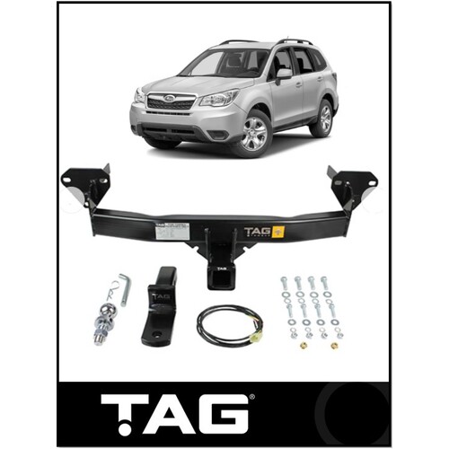 TAG HEAVY DUTY TOWBAR KIT (1800KG) FITS SUBARU FORESTER SJ 1/2012-12/2018