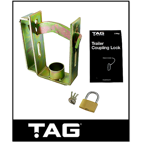 TAG 2 WAY TRAILER COUPLING LOCK (UNT005)