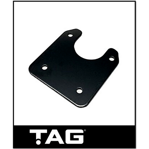 FLAT PLUG BRACKET TO SUIT SMALL ROUND PLASTIC PLUG (UNT043)