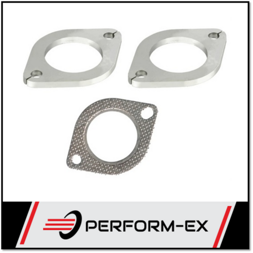 3.5" (89MM) X 2 BOLT FLANGE PLATE KIT (STAINLESS STEEL)