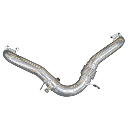 KING BROWN 2.25" CROSSOVER PIPE FITS TOYOTA LANDCRUISER VDJ79R 4.5L V8 2007-2024 (1807)