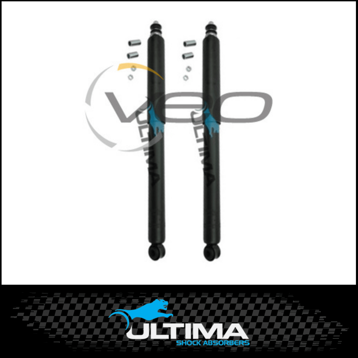 Rear Nitro Gas Ultima Shocks (Pair) Fits Toyota Rav4 Sxa10r 2/98-7/00 ...