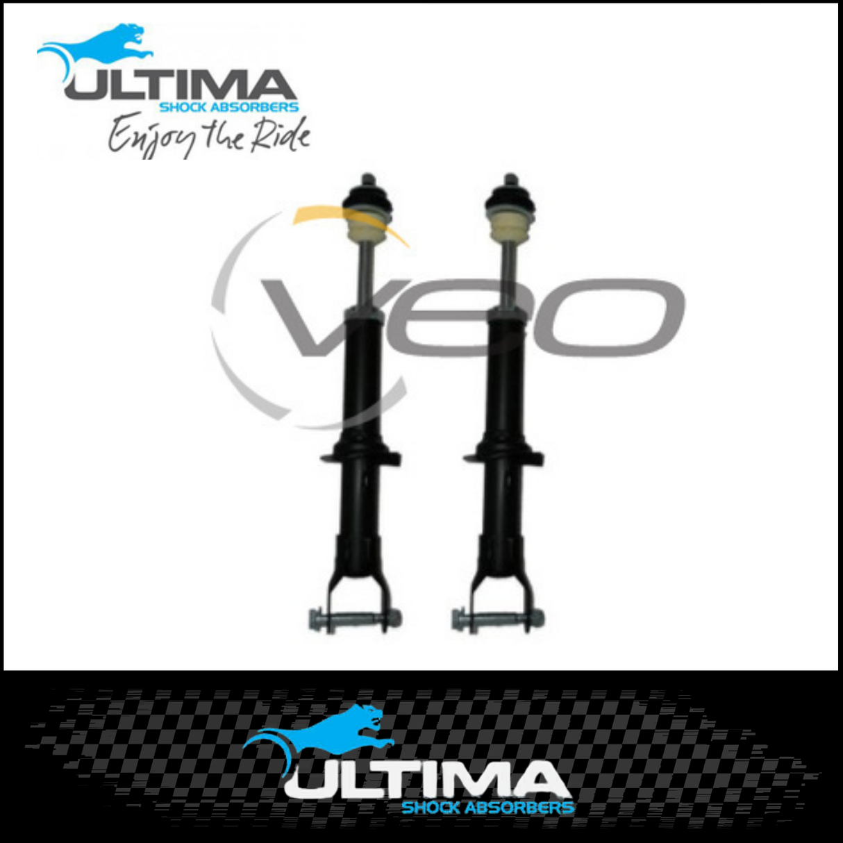 FRONT ULTIMA GAS STRUTS (PAIR) FITS FORD TERRITORY SY SY II RWD 9/07-4/11
