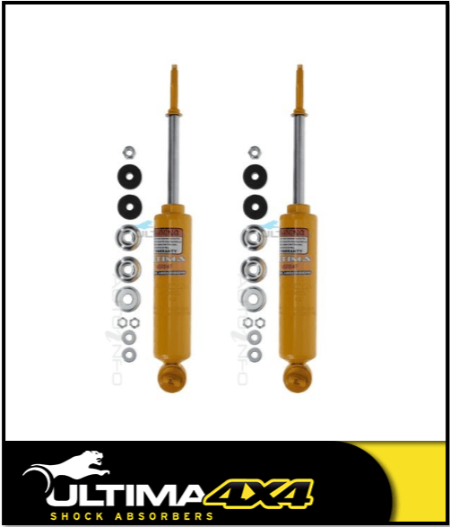 ULTIMA 4X4 HEAVY DUTY FRONT SHOCKS FIT MITSUBISHI TRITON ME MF MG MH M ...
