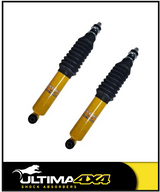 ULTIMA 4X4 HEAVY DUTY FRONT SHOCKS FITS ISUZU D-MAX TF RWD 1/08-12/12