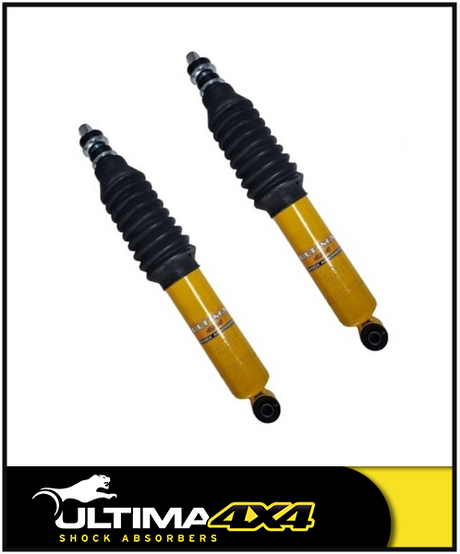 ULTIMA 4X4 HEAVY DUTY FRONT SHOCKS FITS ISUZU D-MAX TF RWD 1/08-12/12
