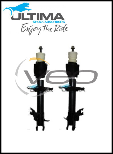 FRONT NITRO GAS ULTIMA STRUTS (PAIR) FITS NISSAN PULSAR N16 1.8L 6/01-1/06