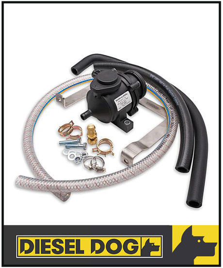PROVENT CATCH CAN KIT BY DIESEL DOG FITS ISUZU D-MAX RG 3.0L TD 1/2020-ON