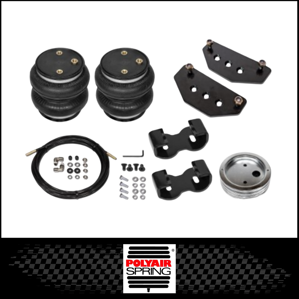 POLYAIR AIRBAG SUSPENSION KIT (2" RAISED) FITS ISUZU D-MAX RG 1/2020-ON (88220R)