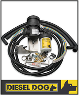 DIESEL DOG FUEL FILTER / CATCH CAN DUAL KIT FITS TOYOTA LANDCRUISER VDJ76R 4.5L V8 2007-2024 (90002)