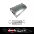 10" X 5" OVAL 14" LONG 3" O/O MEGA FLOW REDBACK UNIVERSAL MUFFLER NO SPIGOTS (D828MN)