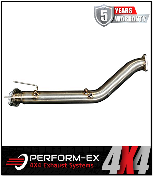 DPF DELETE PIPE 304 STAINLESS STEEL FITS TOYOTA LANDCRUISER VDJ79R 2016-2025