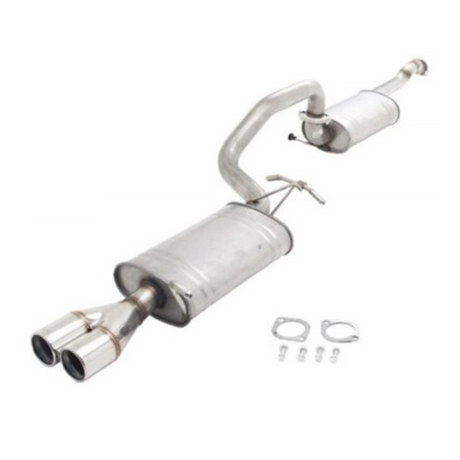 FORD FALCON FG XR6 NON TURBO SEDAN XFORCE 2.5" 409 STAINLESS STEEL CAT BACK EXHAUST (E4-F10-CBS)