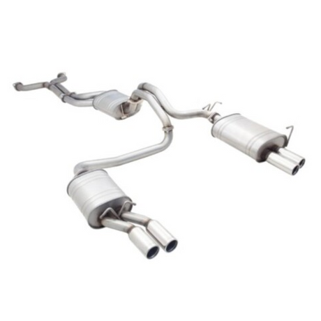 FORD FALCON FG GS/GT FPV SEDAN XFORCE S/STEEL QUAD 2 1/2" CATBACK EXHAUST SYSTEM