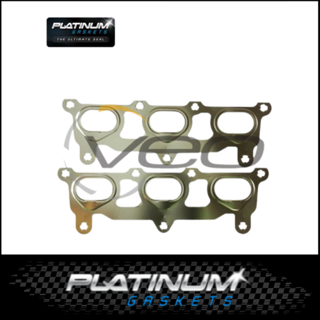 PLATINUM EXHAUST MANIFOLD GASKET FITS HOLDEN COMMODORE VZ VE 3.6L V6 8/2004-ON