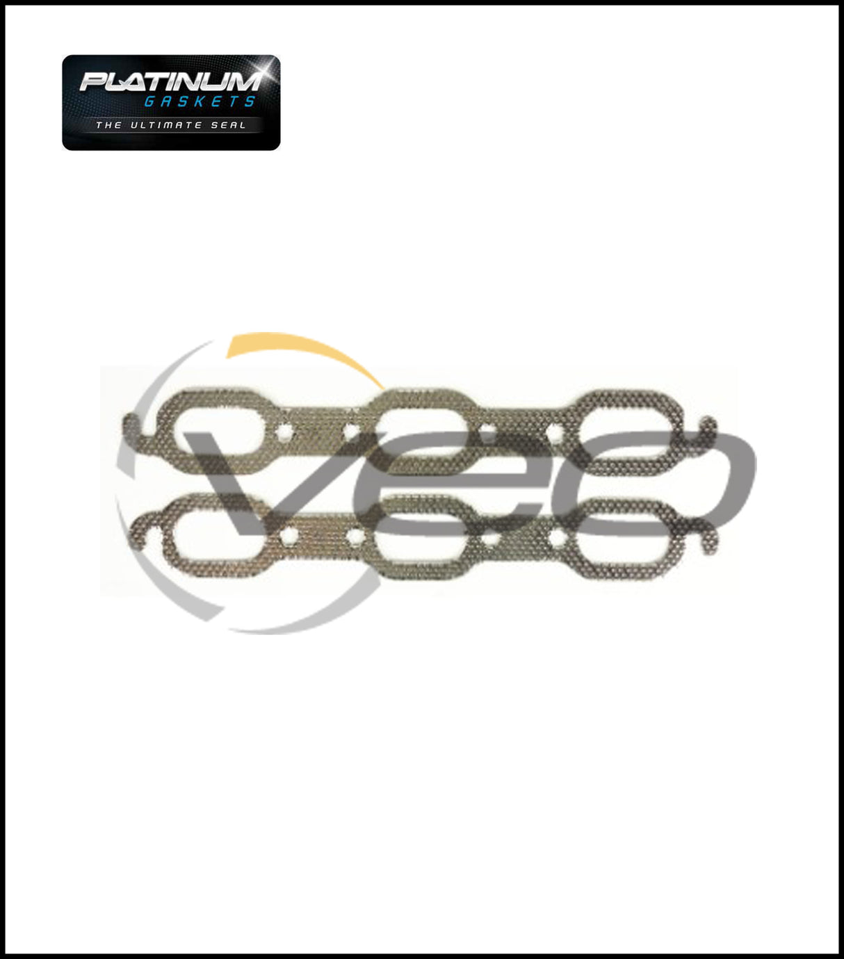 PLATINUM EXHAUST MANIFOLD GASKET FITS CHRYSLER 300C LE 3.5L EGG V6 1/05-12/11