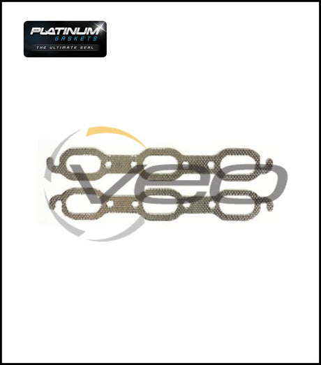PLATINUM EXHAUST MANIFOLD GASKET FITS CHRYSLER 300C LE 3.5L EGG V6 1/05-12/11
