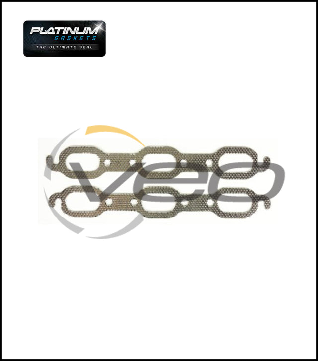 PLATINUM EXHAUST MANIFOLD GASKET FITS CHRYSLER 300C LE 3.5L EGG V6 1/05-12/11
