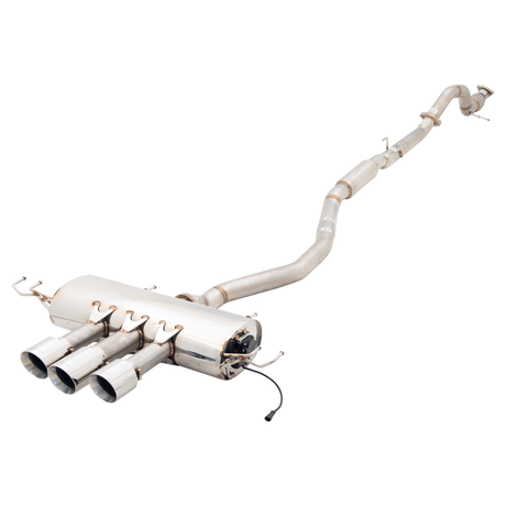 XFORCE 3" STAINLESS STEEL VAREX CATBACK EXHAUST SYSTEM FITS HONDA CIVIC FK8 TYPE R 9/2017-2021 (ESHCR17VKCS)