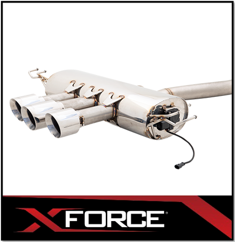 XFORCE 3" STAINLESS STEEL VAREX CATBACK EXHAUST SYSTEM FITS HONDA CIVIC FK8 TYPE R 9/2017-2021 (ESHCR17VKCS)