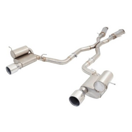 3" XFORCE STAINLESS STEEL CATBACK EXHAUST SYSTEM FITS JEEP GRAND CHEROKEE SRT8 2011-ON