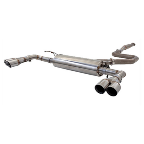 XFORCE 3" 304 STAINLESS STEEL CATBACK VAREX EXHAUST SYSTEM FITS KIA CERATO GT BD 1.6L TURBO 1/2018-12/2022 (ESKC19VKCS)