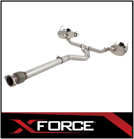XFORCE 3" STAINLESS STEEL VAREX CATBACK EXHAUST SYSTEM FITS SUBARU WRX VB SEDAN 3/2022-ON (ESSW29VKCS)
