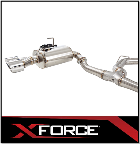 XFORCE 3" STAINLESS STEEL VAREX CATBACK EXHAUST SYSTEM FITS SUBARU WRX VB SEDAN 3/2022-ON (ESSW29VKCS)