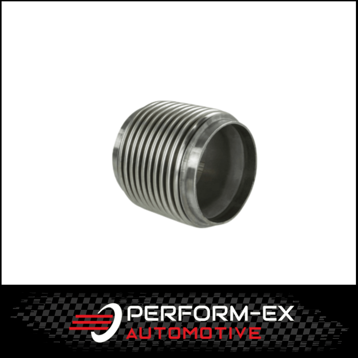 STAINLESS STEEL EXHAUST RACE FLEX BELLOW WITH INNER SLEEVE – Perform-Ex ...