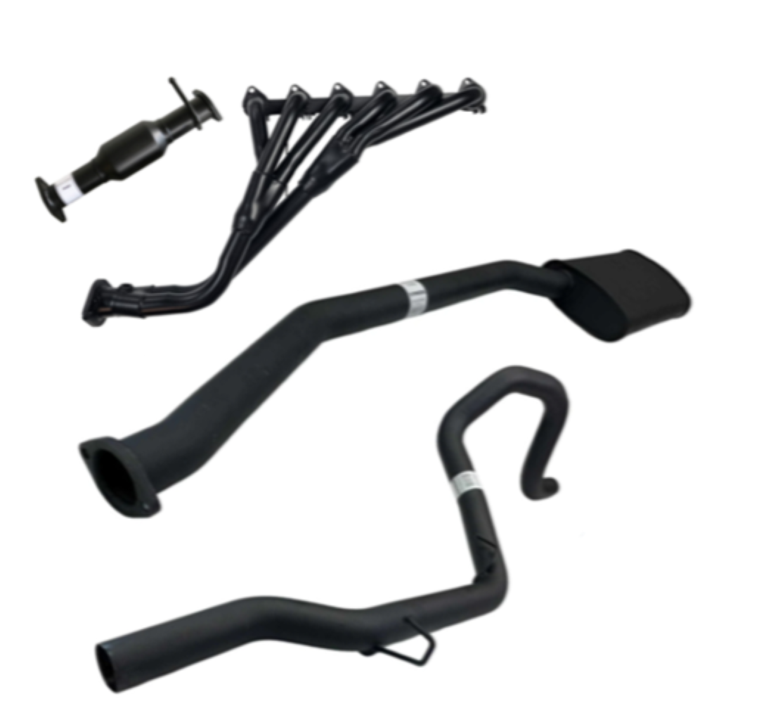 REDBACK EXTRACTORS HI FLOW CAT 2.5" CATBACK FITS FORD FALCON EA-AU 4.0L SEDAN