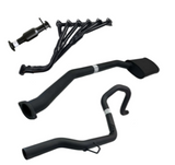REDBACK EXTRACTORS HI FLOW CAT 2.5" CATBACK FITS FORD FALCON EA-AU 4.0L SEDAN