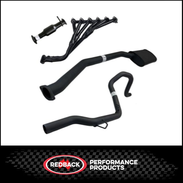 REDBACK EXTRACTORS HI FLOW CAT 2.5" CATBACK FITS FORD FALCON EA-AU 4.0L SEDAN