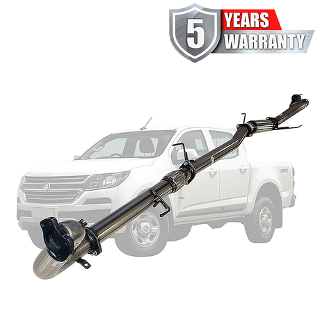 PERFORM-EX 3" STAINLESS STEEL TURBO BACK EXHAUST SYSTEM (DPF DELETE) FITS HOLDEN COLORADO RG 2.8L TD 9/2016-6/2020 - NO CAT/H