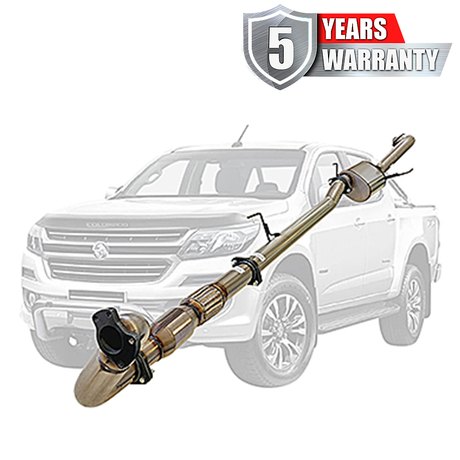 PERFORM-EX 3" STAINLESS STEEL TURBO BACK EXHAUST SYSTEM (DPF DELETE) FITS HOLDEN COLORADO RG 2.8L TD 9/2016-6/2020 - CAT/MUFF