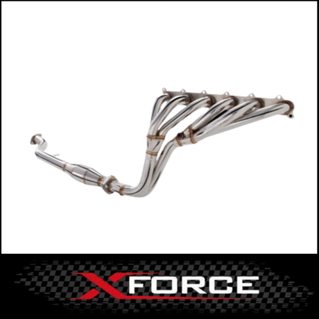 XFORCE UNPOLISHED STAINLESS STEEL HEADERS & CAT FITS FORD FALCON FG XR6 NON TURBO SEDAN